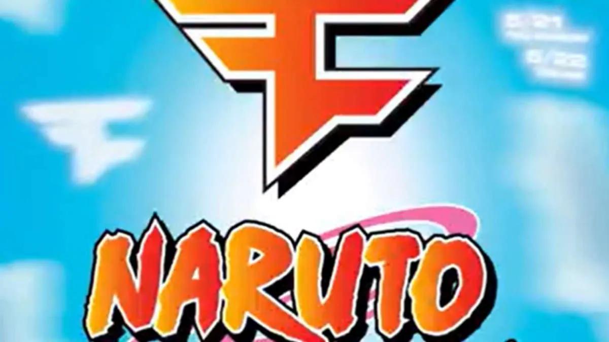 FaZe Clan anuncia parceria com Naruto Shippuden