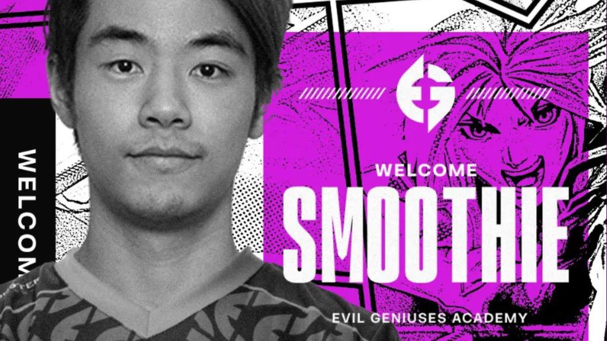 Smoothie junta-se a Evil Geniuses Academy