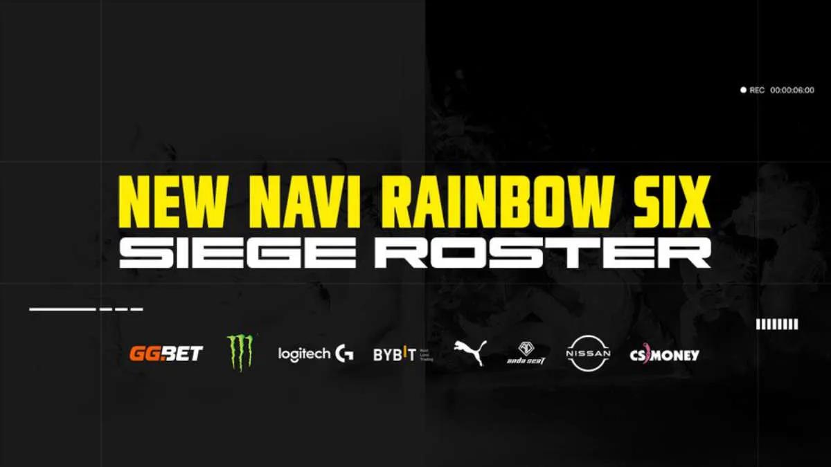 NAVI fez alterações na lista em Rainbow Six