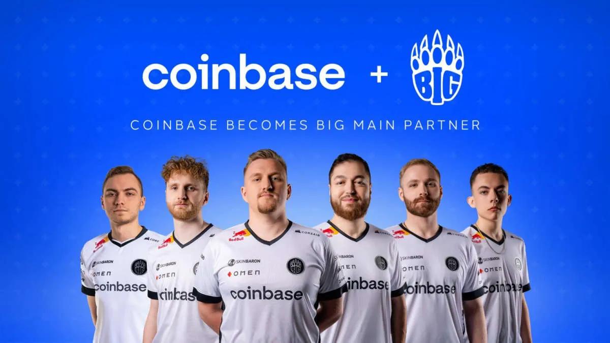 BIG firma uma nova parceria com Coinbase