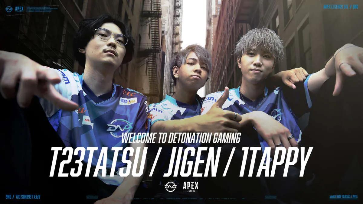 DetonatioN Gaming assinou a lista de Apex Legends