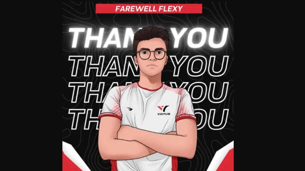 Flexy se aposentou como jogador em Rainbow Six