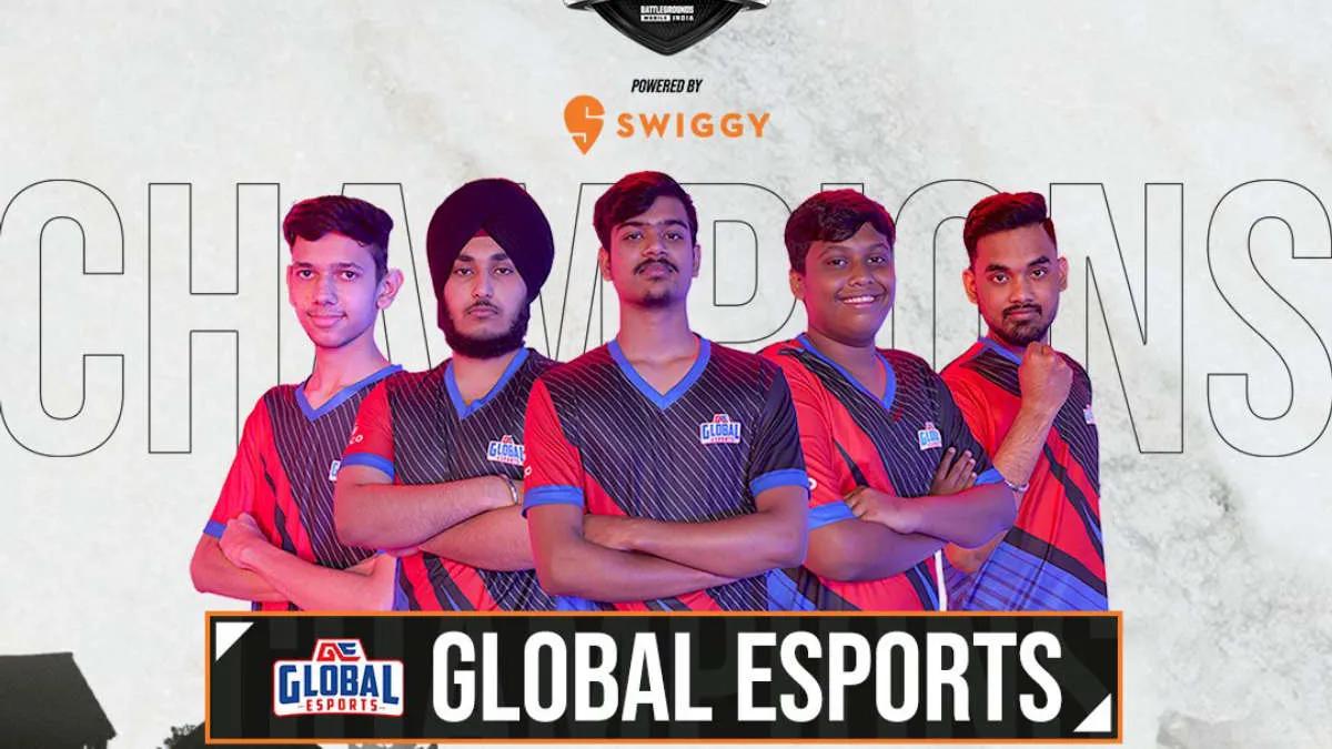 Global Esports ganhou The Esports Club - BGMI Invitational Season 4