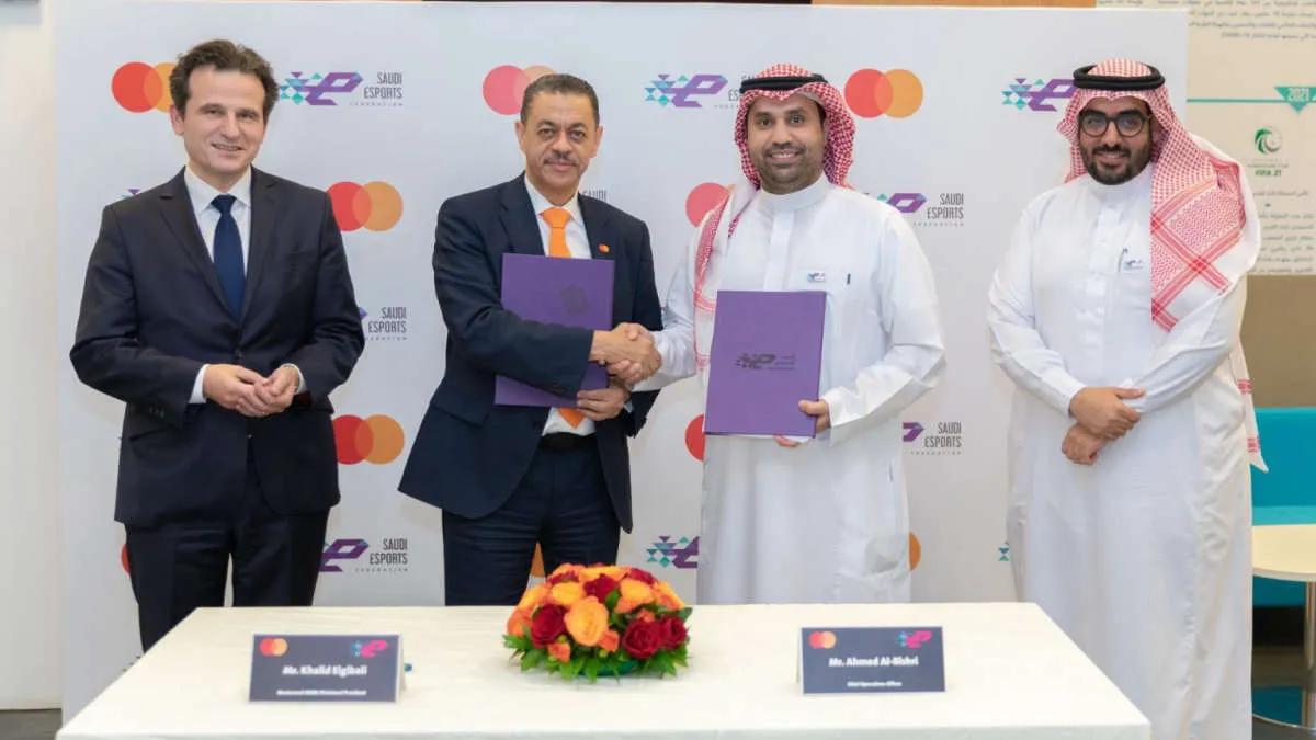 A Federação de Esports da Arábia Saudita faz parceria com Mastercard