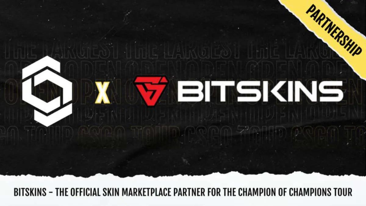 BitSkins torna-se parceiro da série de torneios Champion of Champions Tour