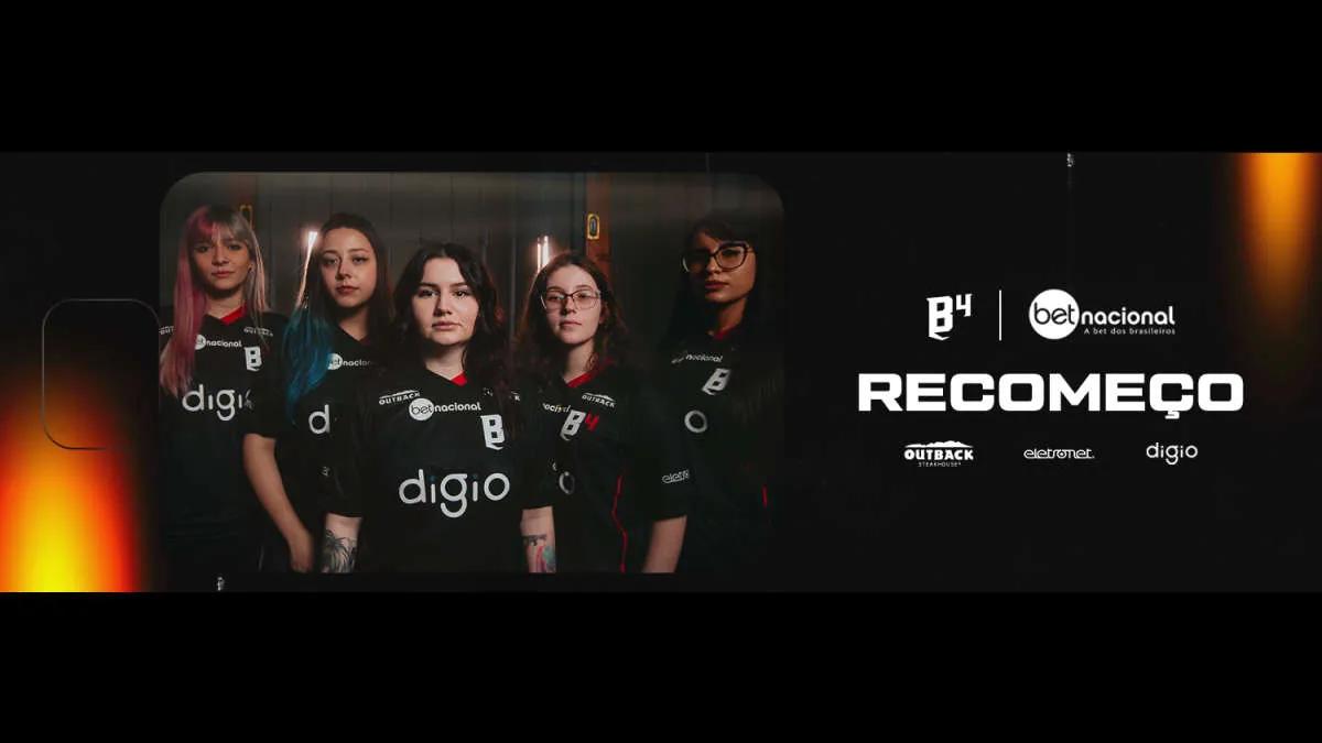 B4 Esports ex-eleito contratado Black Dragons Female