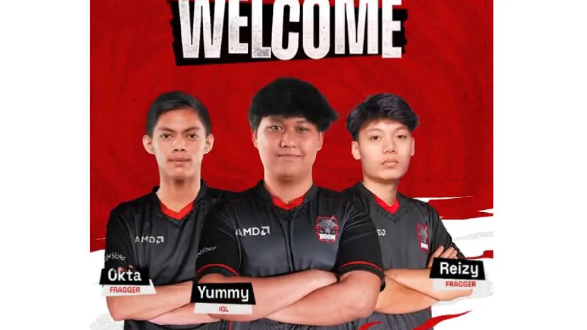 BOOM Esports contratou três jogadores em PUBG Mobile