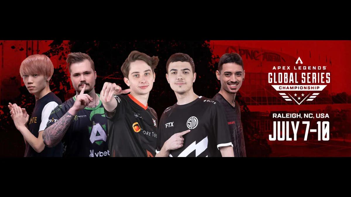 Todos os finalistas foram determinados Apex Legends Global Series: 2022 Championship