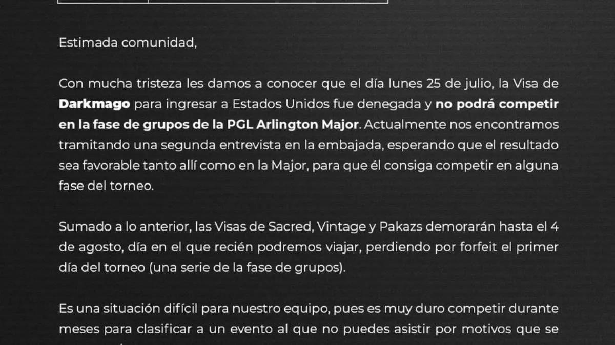 Thunder Awaken iniciará a jornada para PGL Major Arlington 2022 com uma derrota técnica