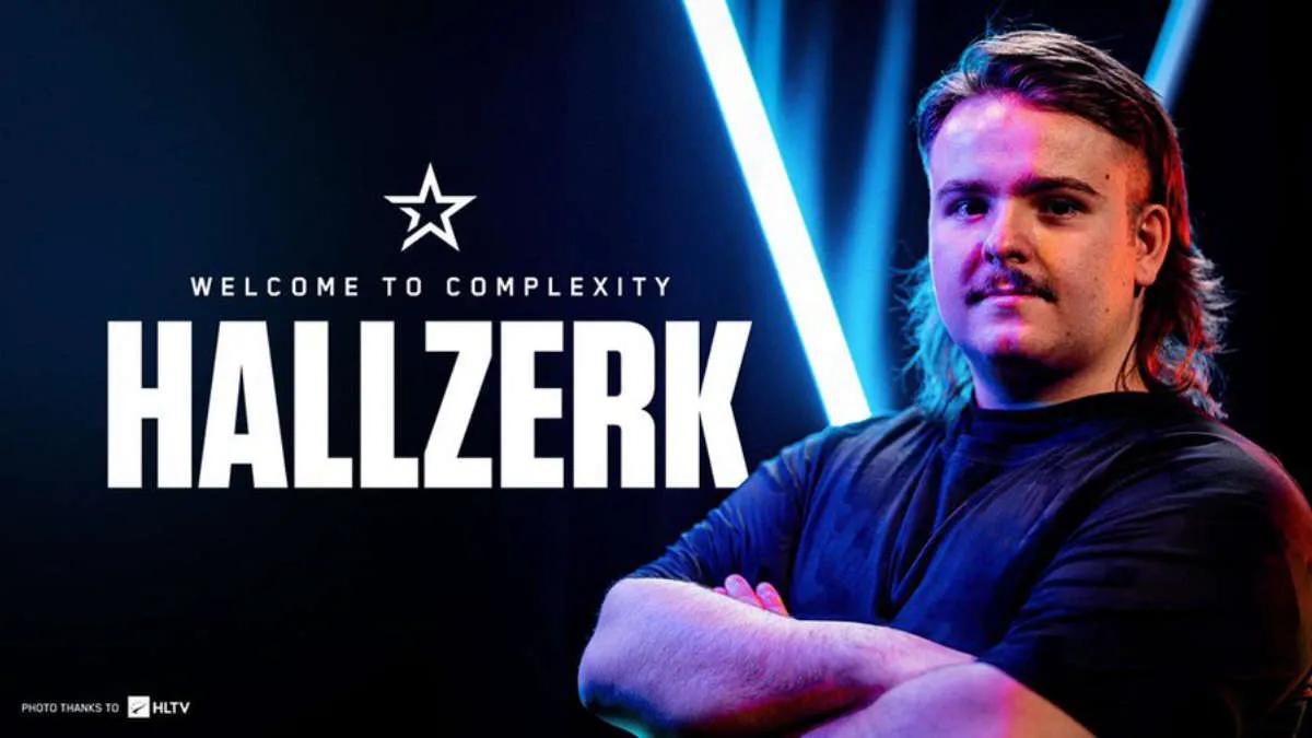 hallzerk - novo atirador Complexity Gaming