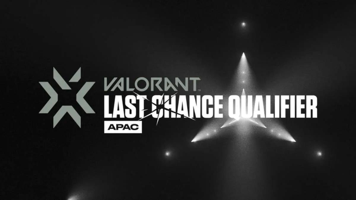 Visualização VALORANT Champions Tour 2022: APAC Last Chance Qualifier