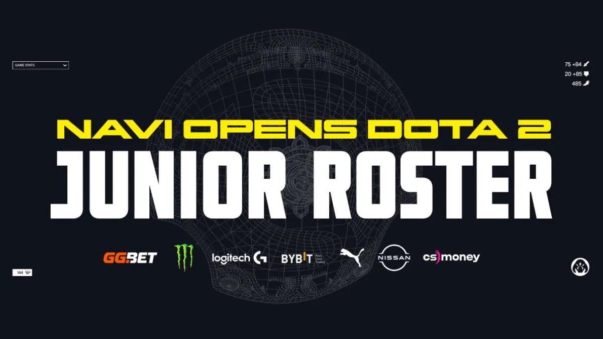 NAVI reuniu uma lista de jovens de Dota 2