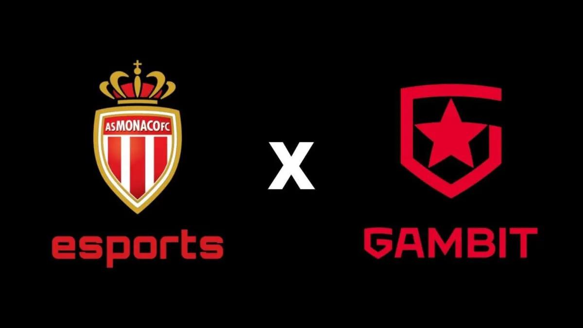 A escalação Gambit Esports continuará a jogar sob a proteção de AS Monaco