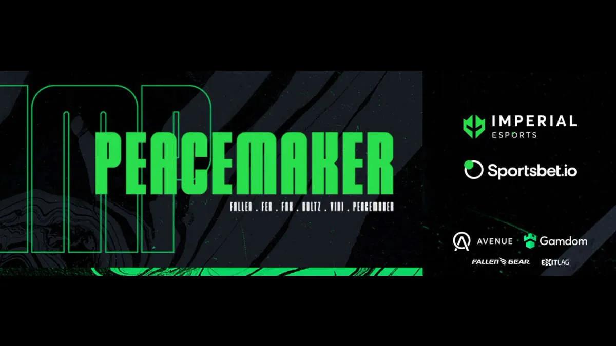 peacemaker saiu oficialmente de Imperial Esports