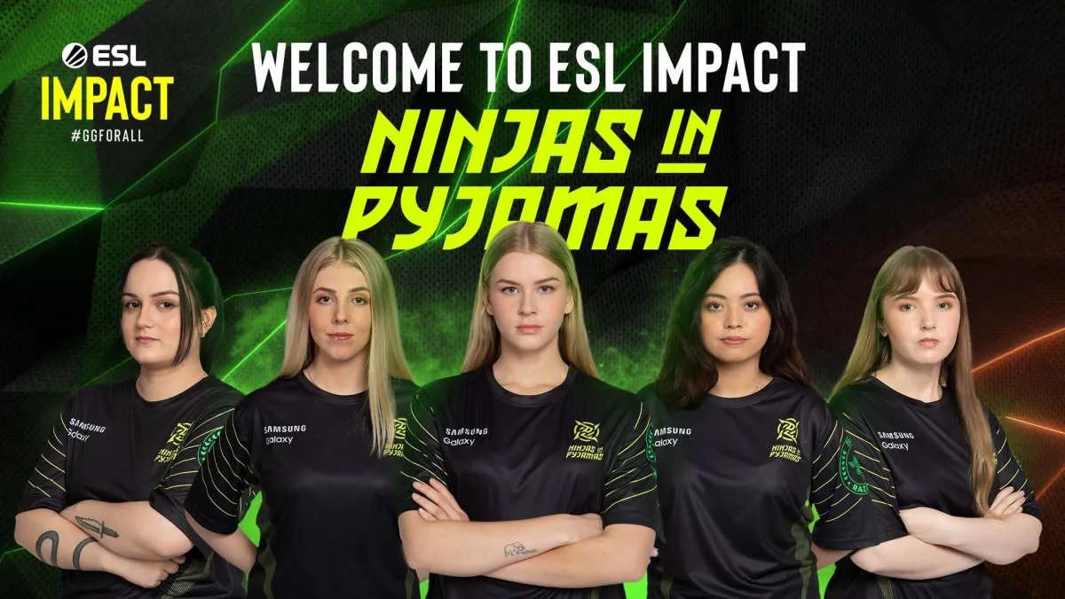 Ninjas in Pyjamas apresentou a lista feminina de CS:GO