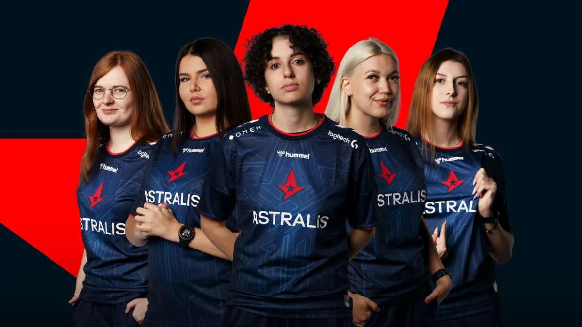 Astralis anunciou uma lista feminina de CS:GO