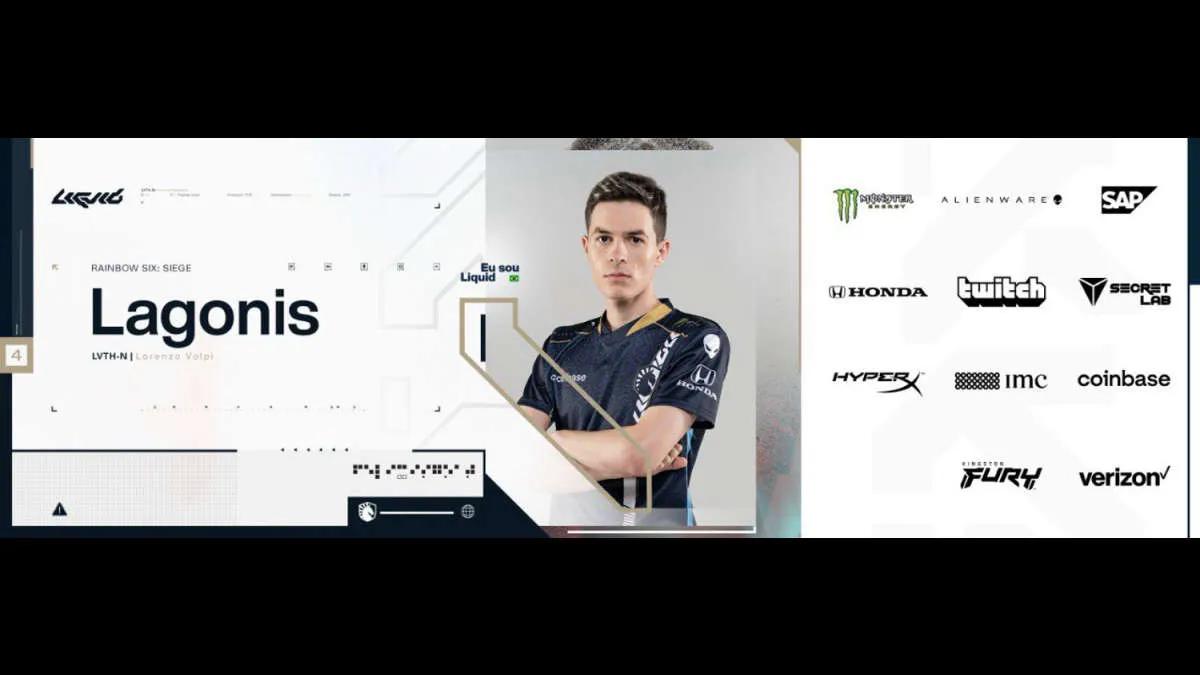 Lagonis —novo jogador Team Liquid