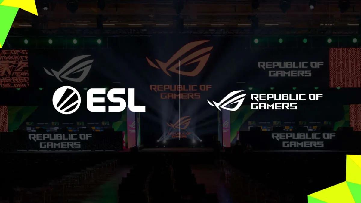 ESL expande parceria com ASUS ROG