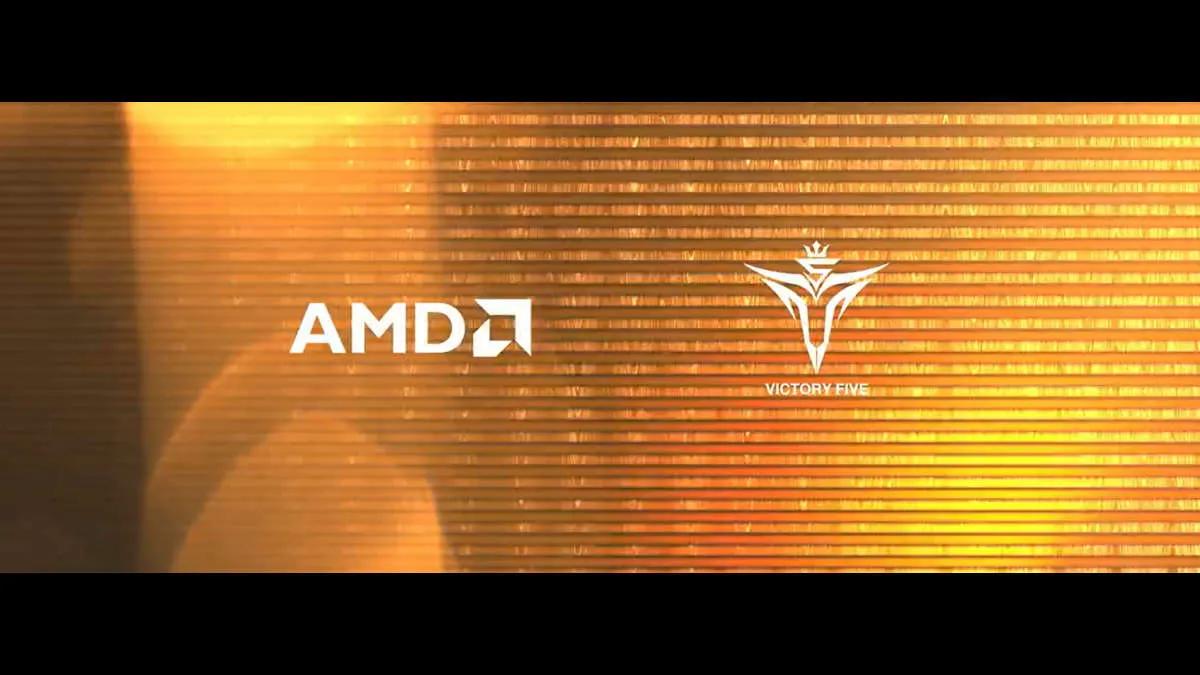 AMD torna-se o patrocinador de Victory Five através de League of Legends