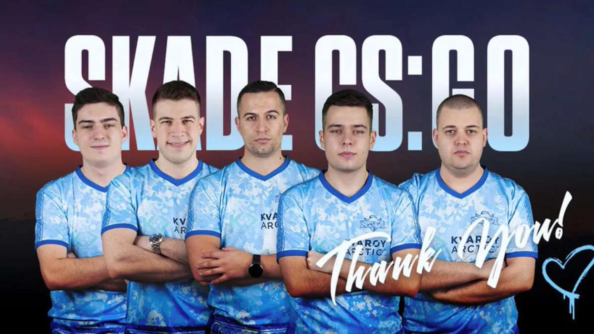 SKADE se despede do elenco búlgaro de CS:GO