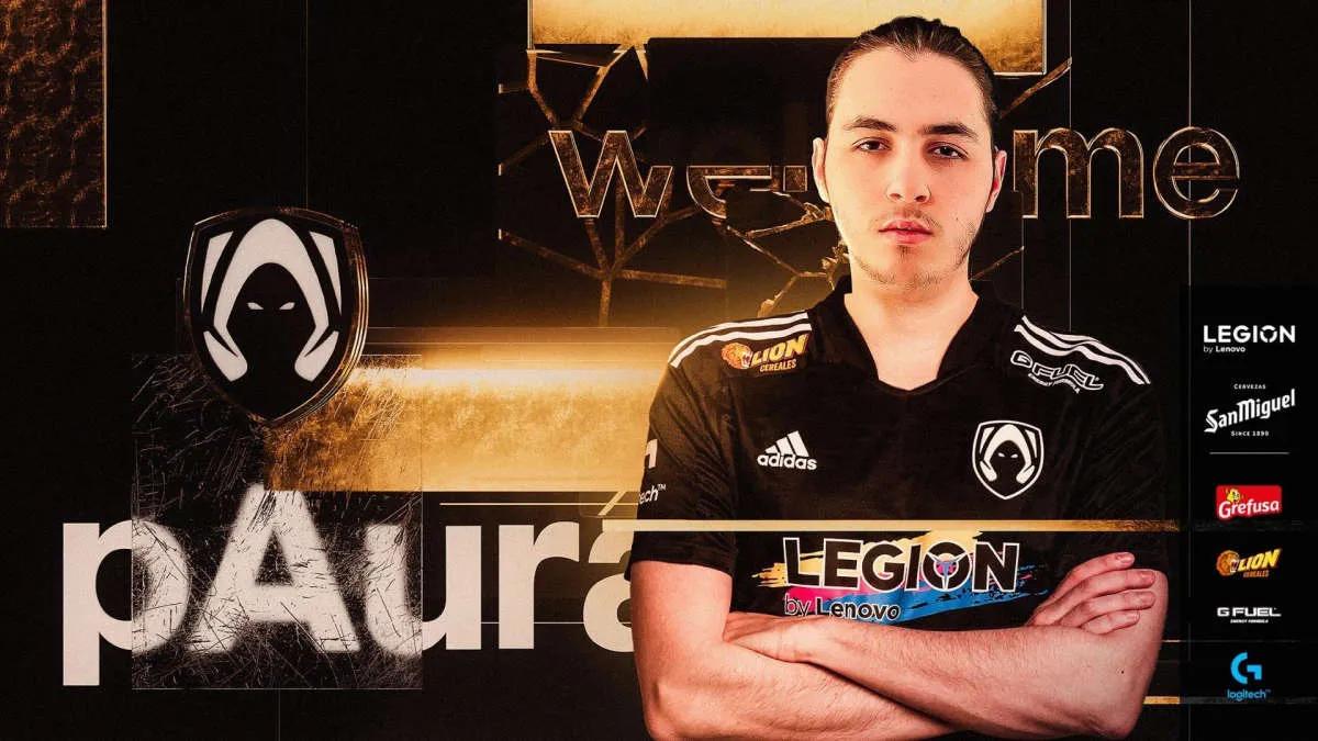 pAura retorna para Team Heretics