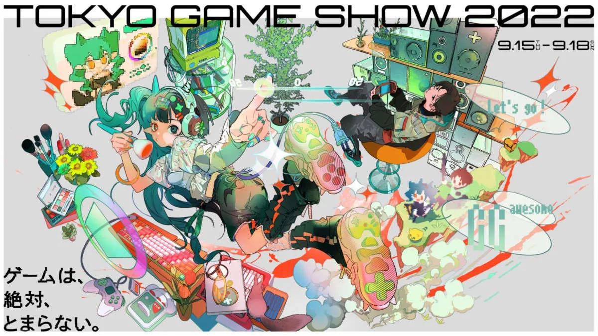 Tokyo Game Show 2022 foi visitado por quase 2 vezes menos pessoas do que 3 anos atrás