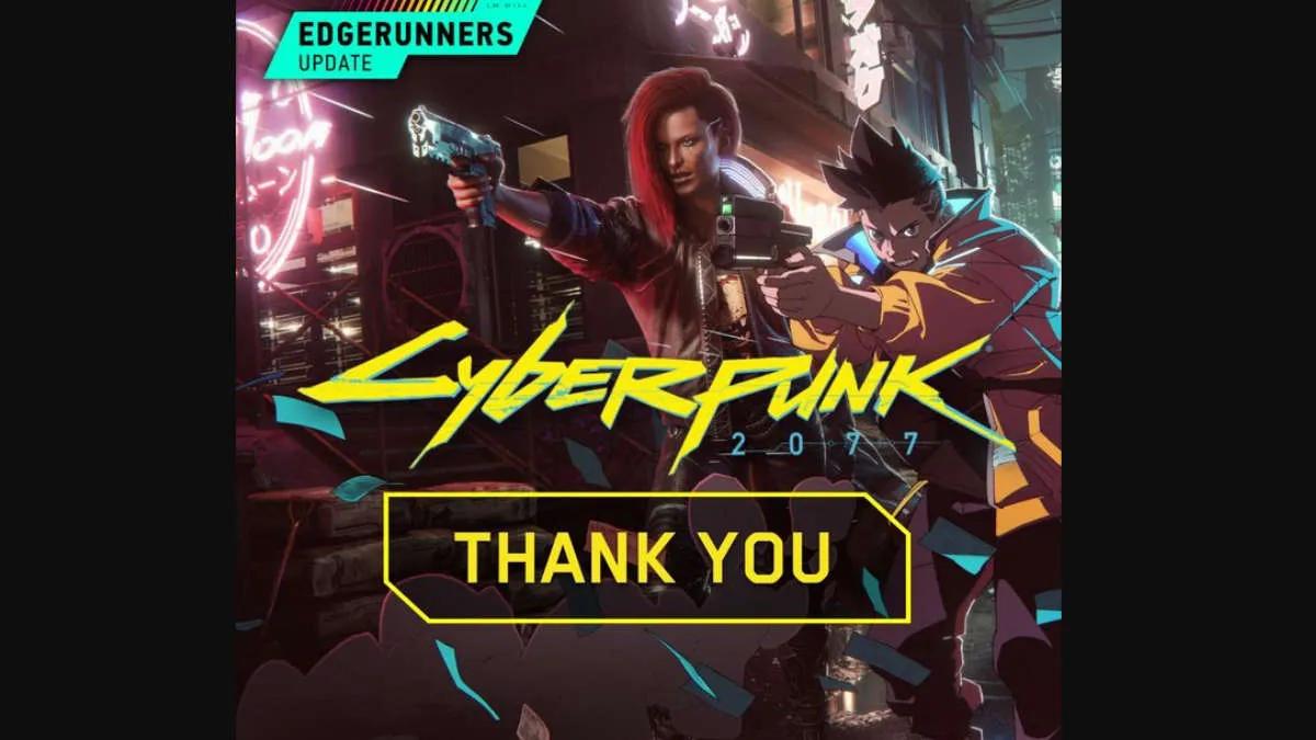 Cyberpunk 2077 está ganhando popularidade novamente. Mais de 1.000.000 de pessoas entram no jogo todos os dias