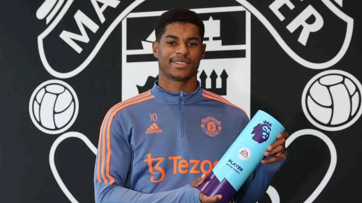 Rashford, Valverde e Kim Min Jae recebem cartões de jogador do mês em suas respectivas ligas