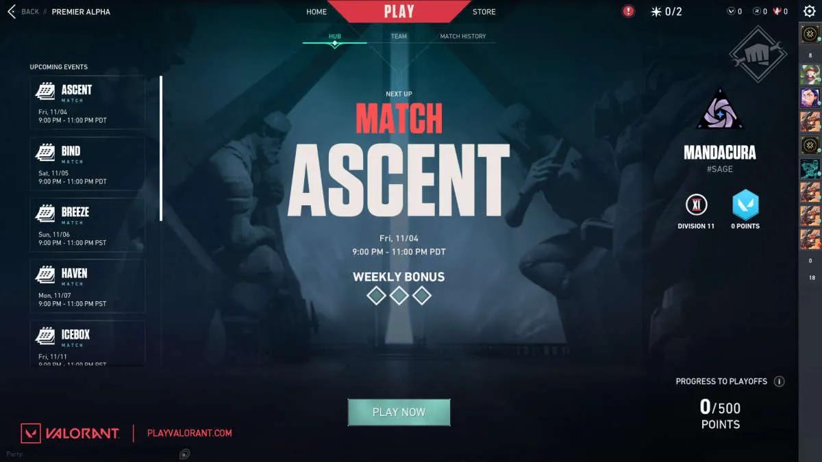 Riot Games introduziu o modo de jogo " Premier "