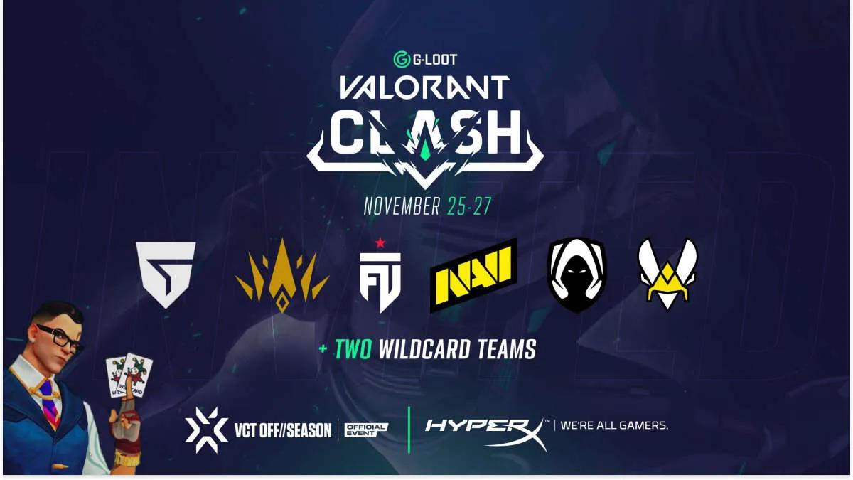 Natus Vincere e Team Vitality jogarão em G-Loot VALORANT Clash - Grand Finals