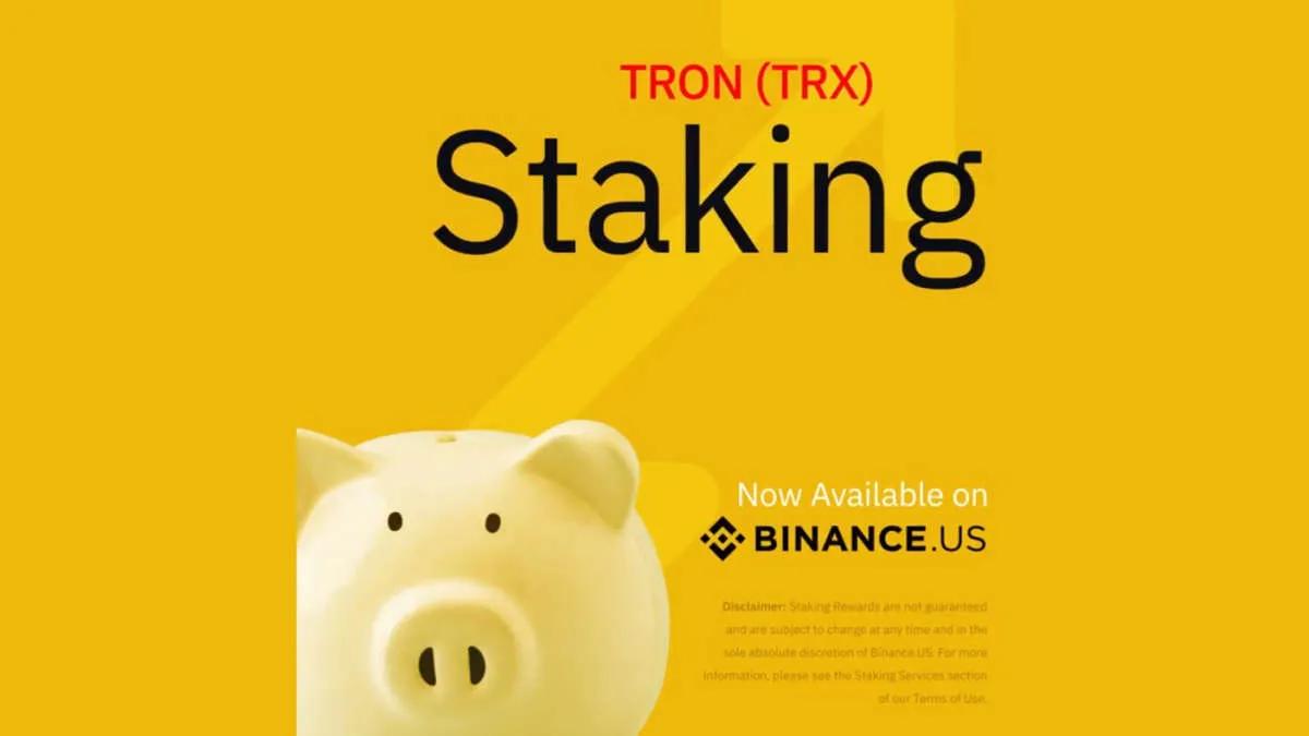 Apostando em Binance.US agora disponível Tron