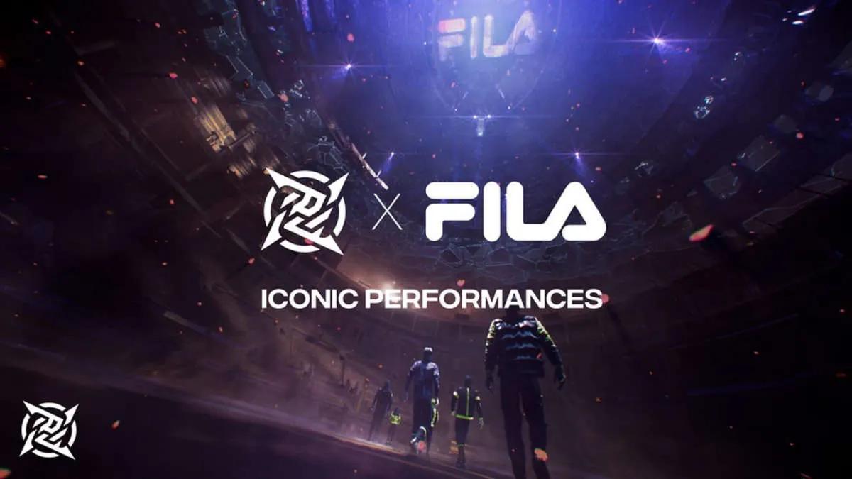 FILA torna-se um parceiro da organização Ninjas in Pyjamas