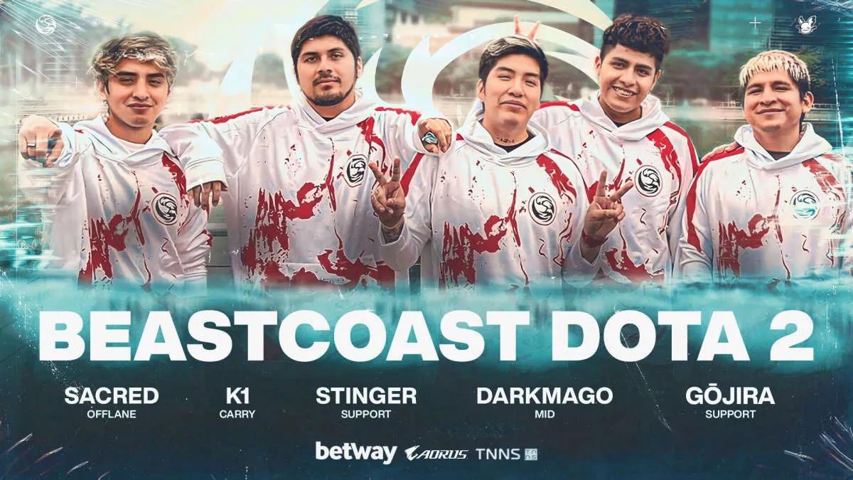 Beastcoast revelou o elenco para a temporada DPC 2023