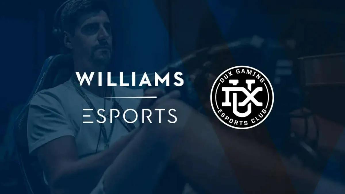 DUX Gaming e Williams Esports anunciaram uma parceria