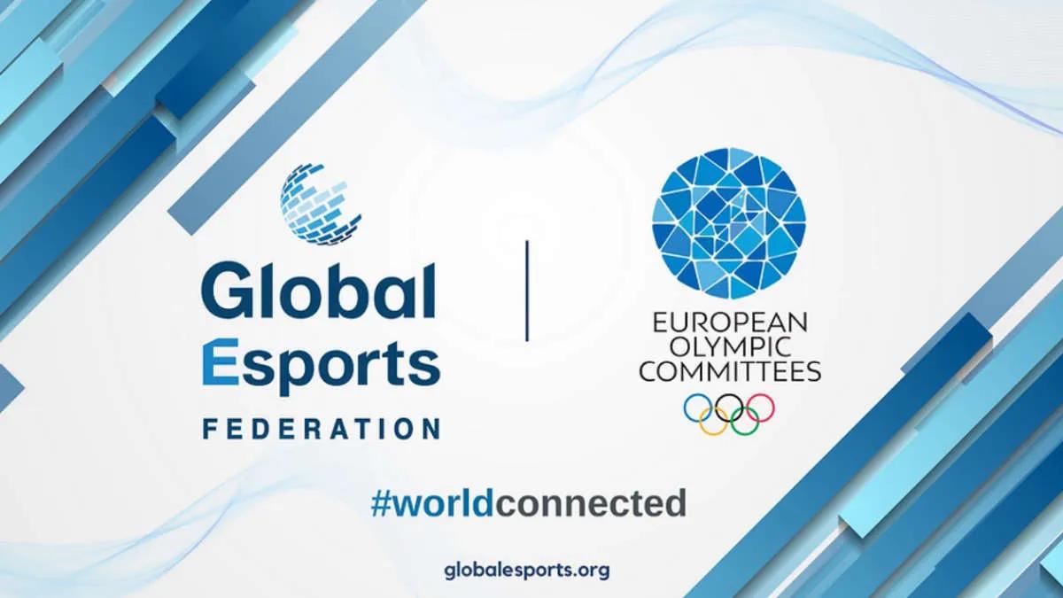 A Federação Global de Esports firma uma parceria estratégica com os Comitês Olímpicos Europeus