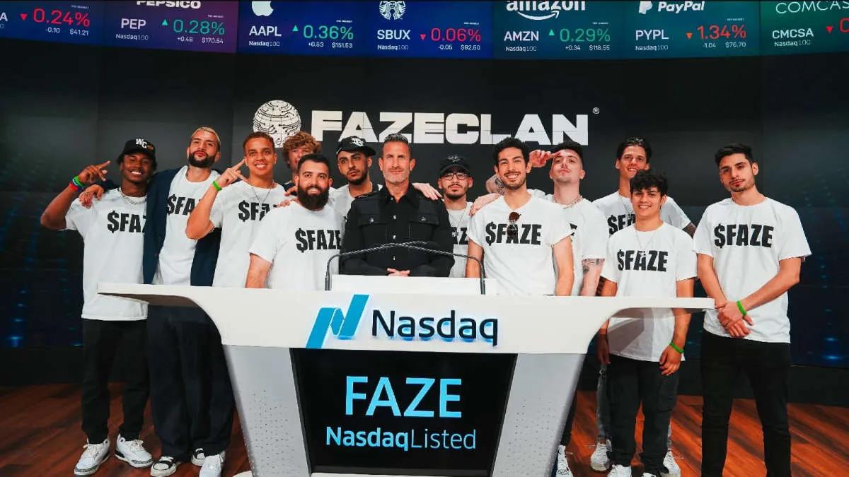 As ações de FaZe Clan renovaram sua baixa