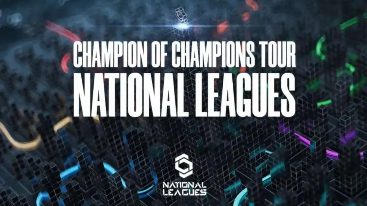 Champion of Champions Tour representa os detalhes da liga nacional