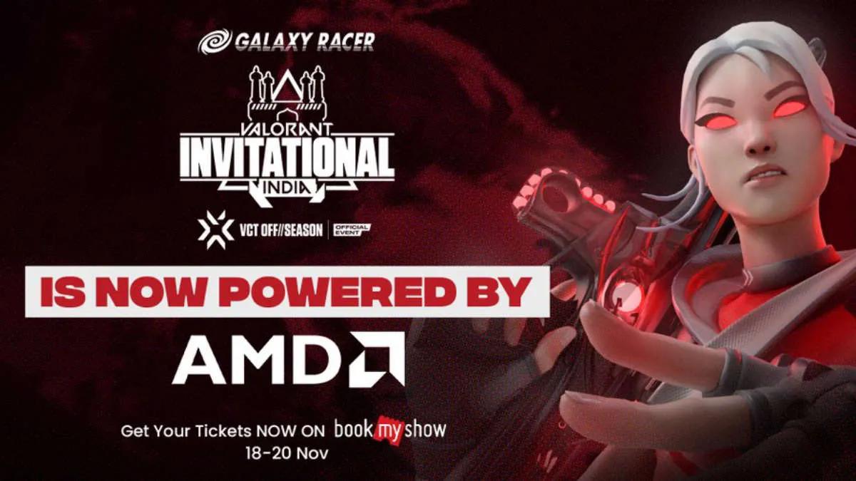 AMD torna-se patrocinador e parceiro Valorant India Invitational