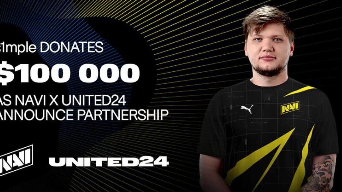 NAVI anuncia o início da cooperação com UNITED 24