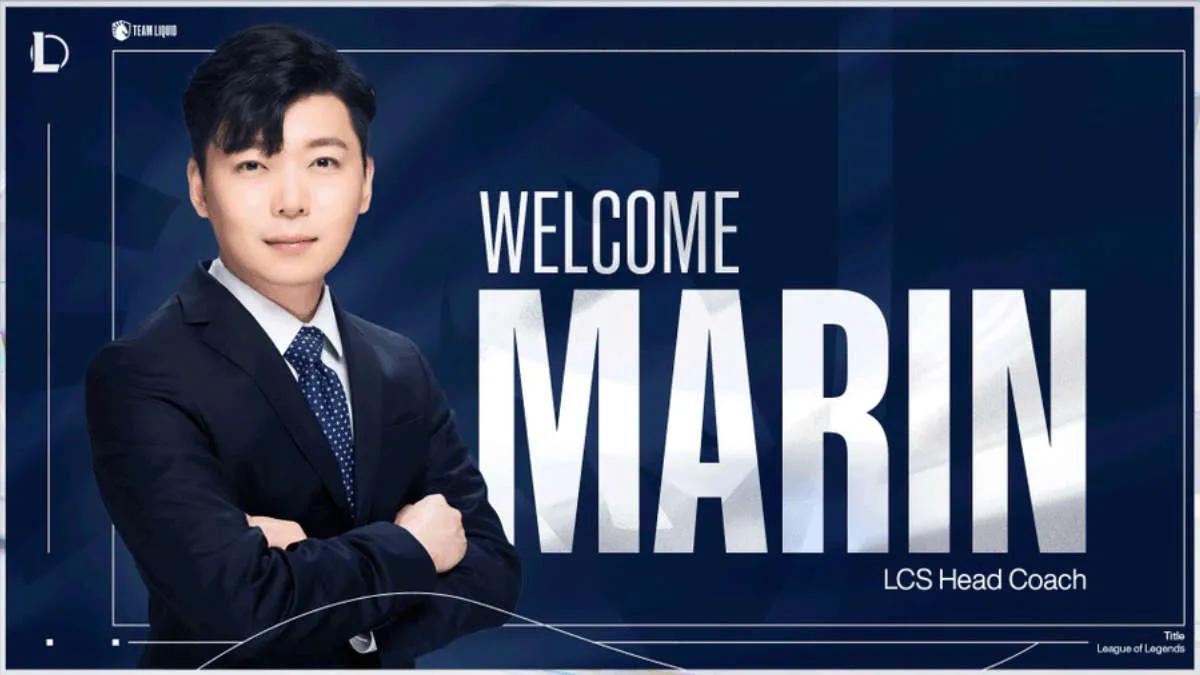 MaRin é o novo treinador principal Team Liquid