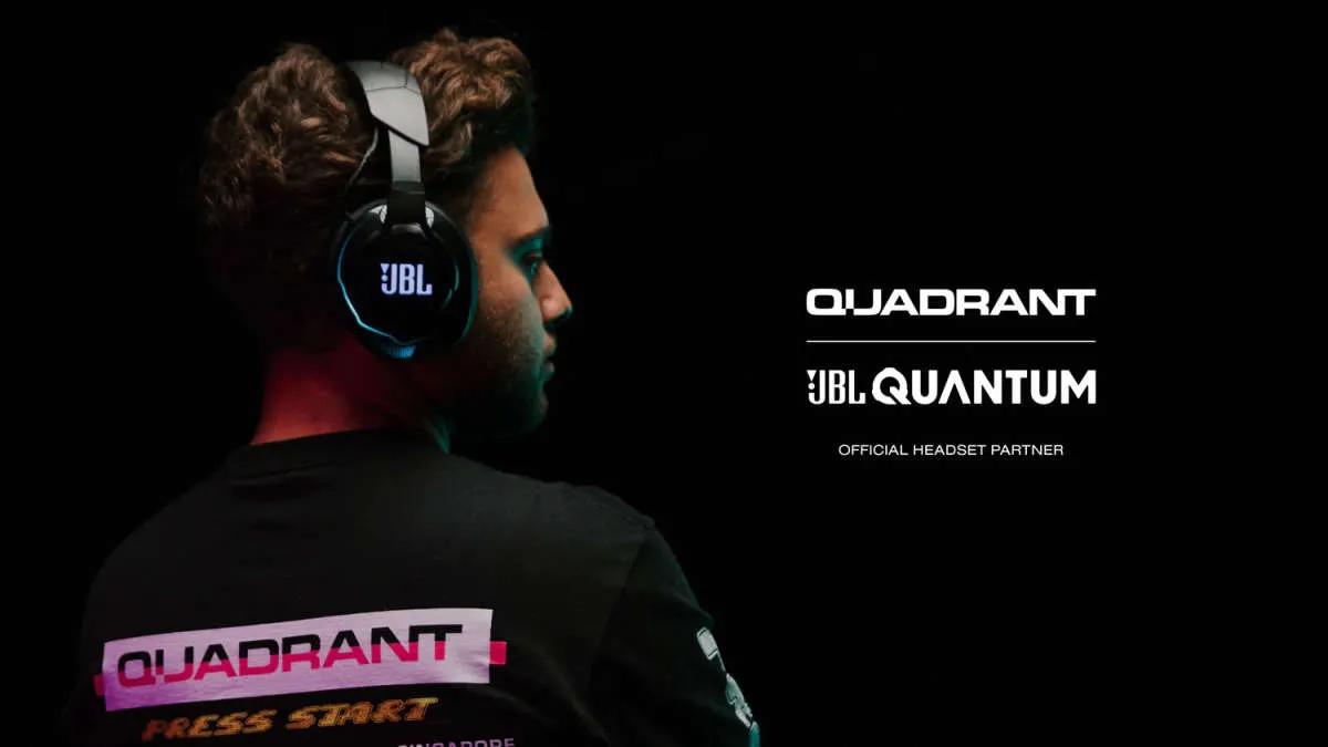 JBL Quantum torna-se parceiro Quadrant