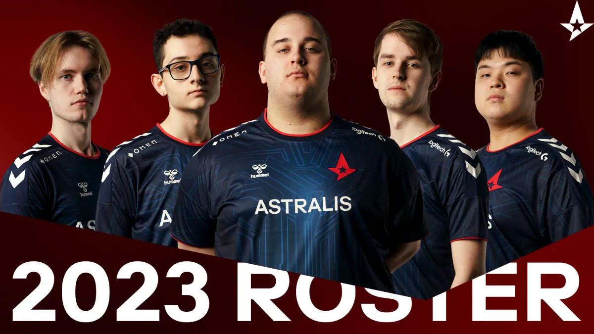 Astralis apresentou a lista atualizada de League of Legends