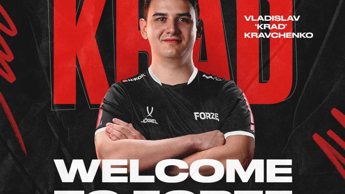 forZe anunciou a assinatura de Krad