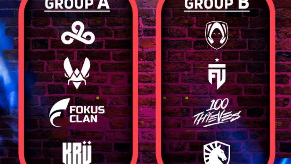 Team Liquid e 100 Thieves jogarão no mesmo grupo em Red Bull Home Ground 3