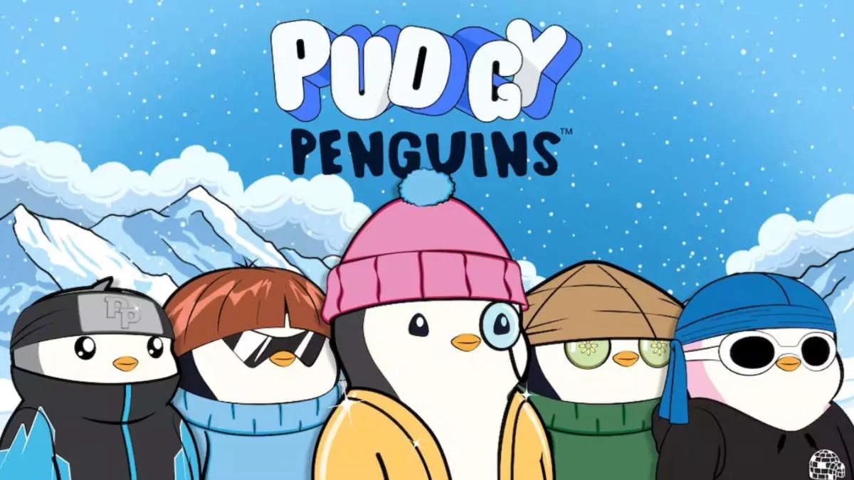 Preço baixo Pudgy Penguins aumento de 25% em 1 dia