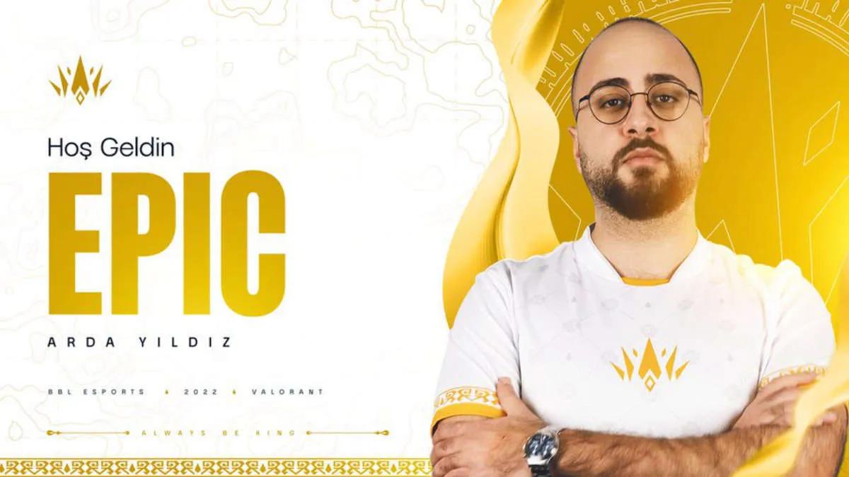 Epic juntou-se à comissão técnica BBL Esports