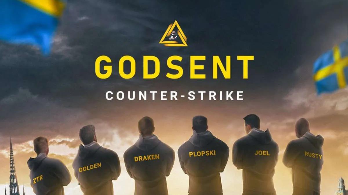 GODSENT está oficialmente de volta ao CS:GO com uma nova lista sueca