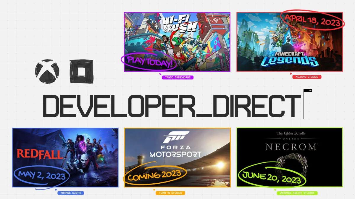 Developer Direct by Xbox & Bethesda: Redfall, Forza Motorsport, Minecraft Legends