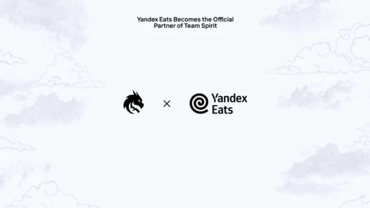 Yandex Eats torna-se parceiro Team Spirit