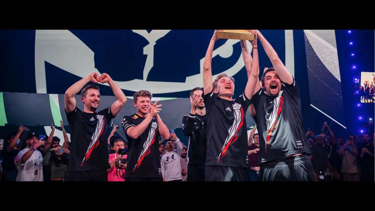 Valve classificações de equipe atualizadas; G2 Esports voltou a ser o número um na Europa